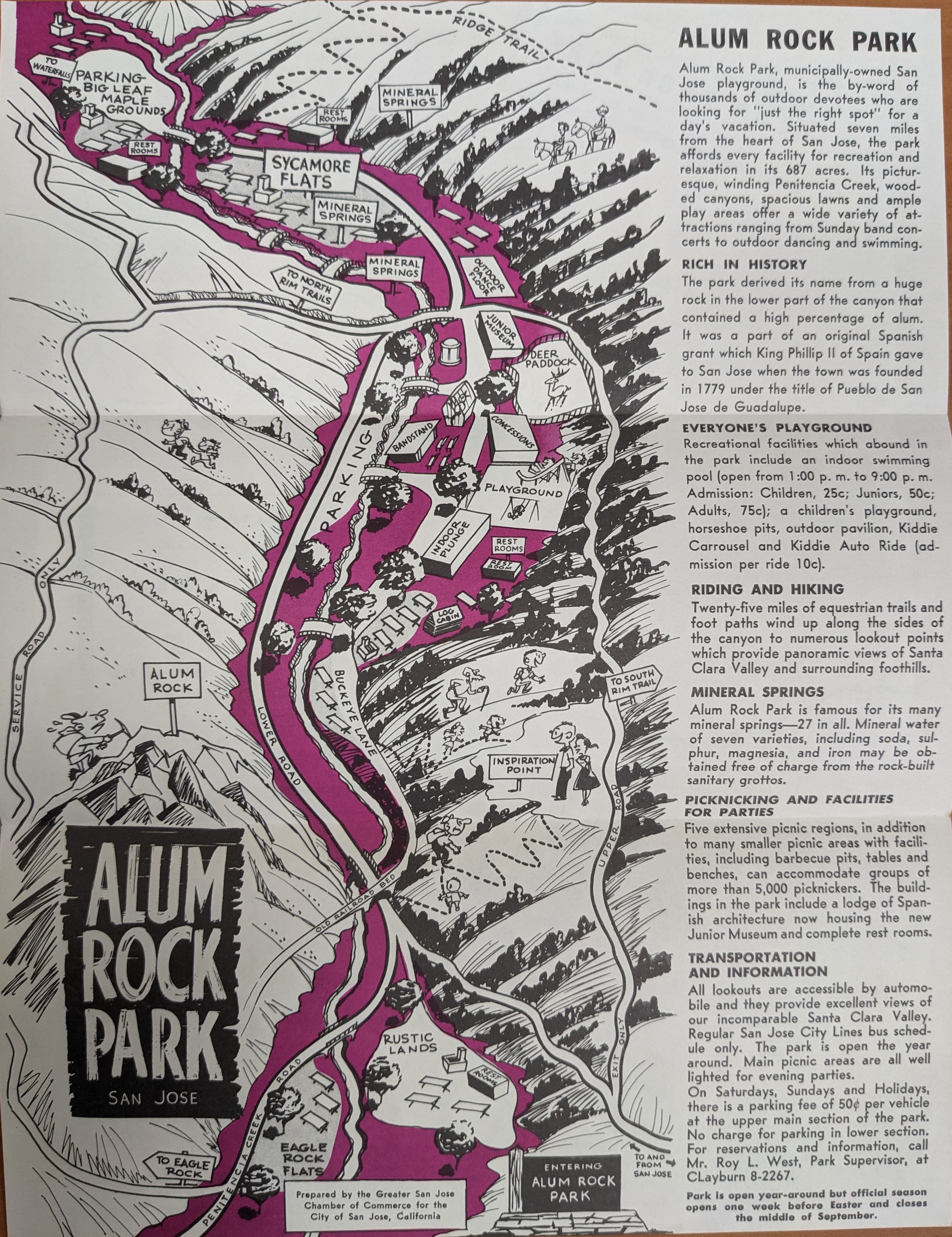 1947 ARP Brochure by GSJ CoC map and amenities
